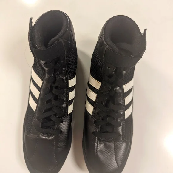 adidas gazelle silver green womens Adidas Shoe Wrestling HVC Black — Takedown Distribution main image 1